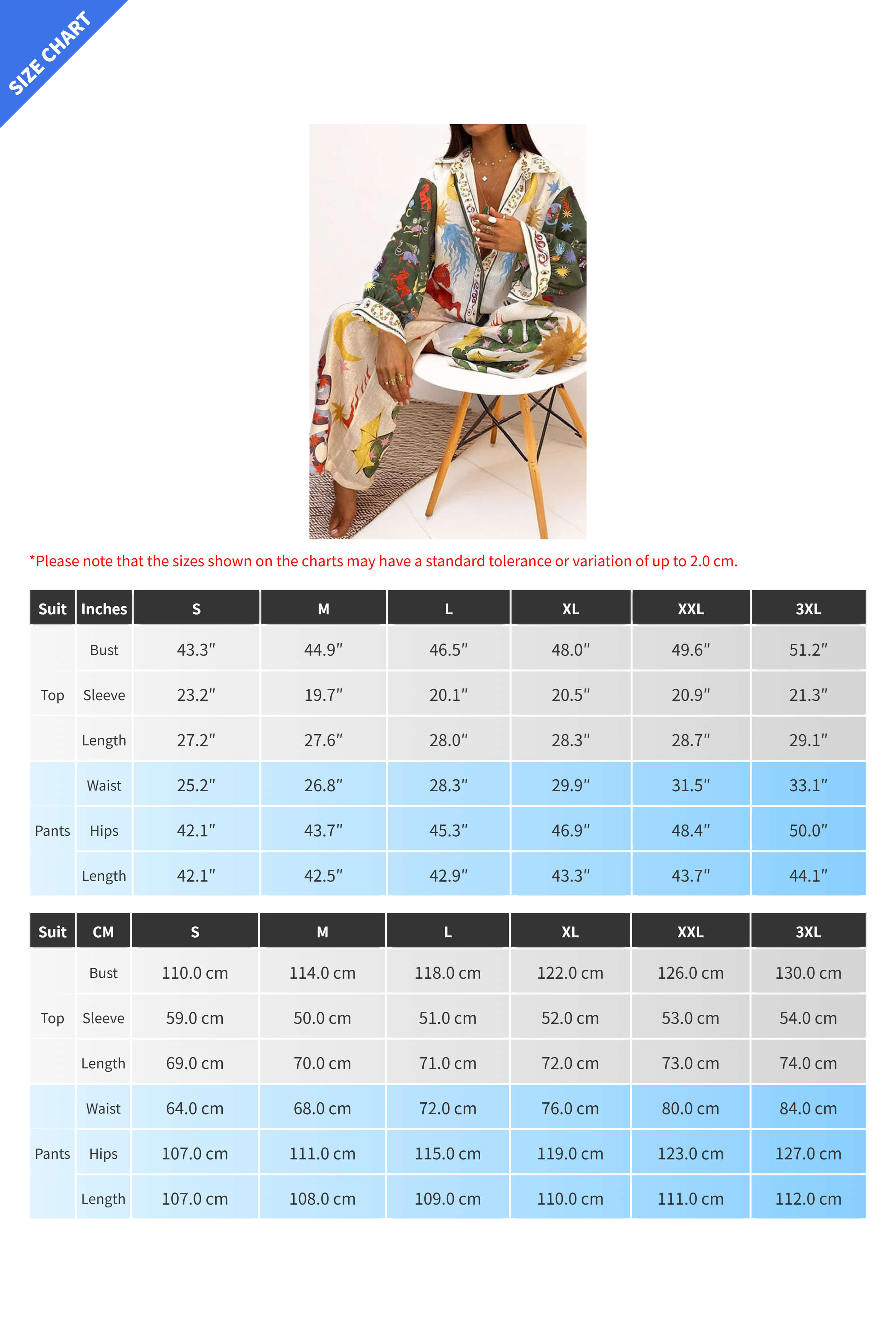 Printed Shirt and Pant Set Lavish Daily