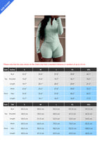 Long Sleeve Crop Top and Shorts Set Lavish Daily