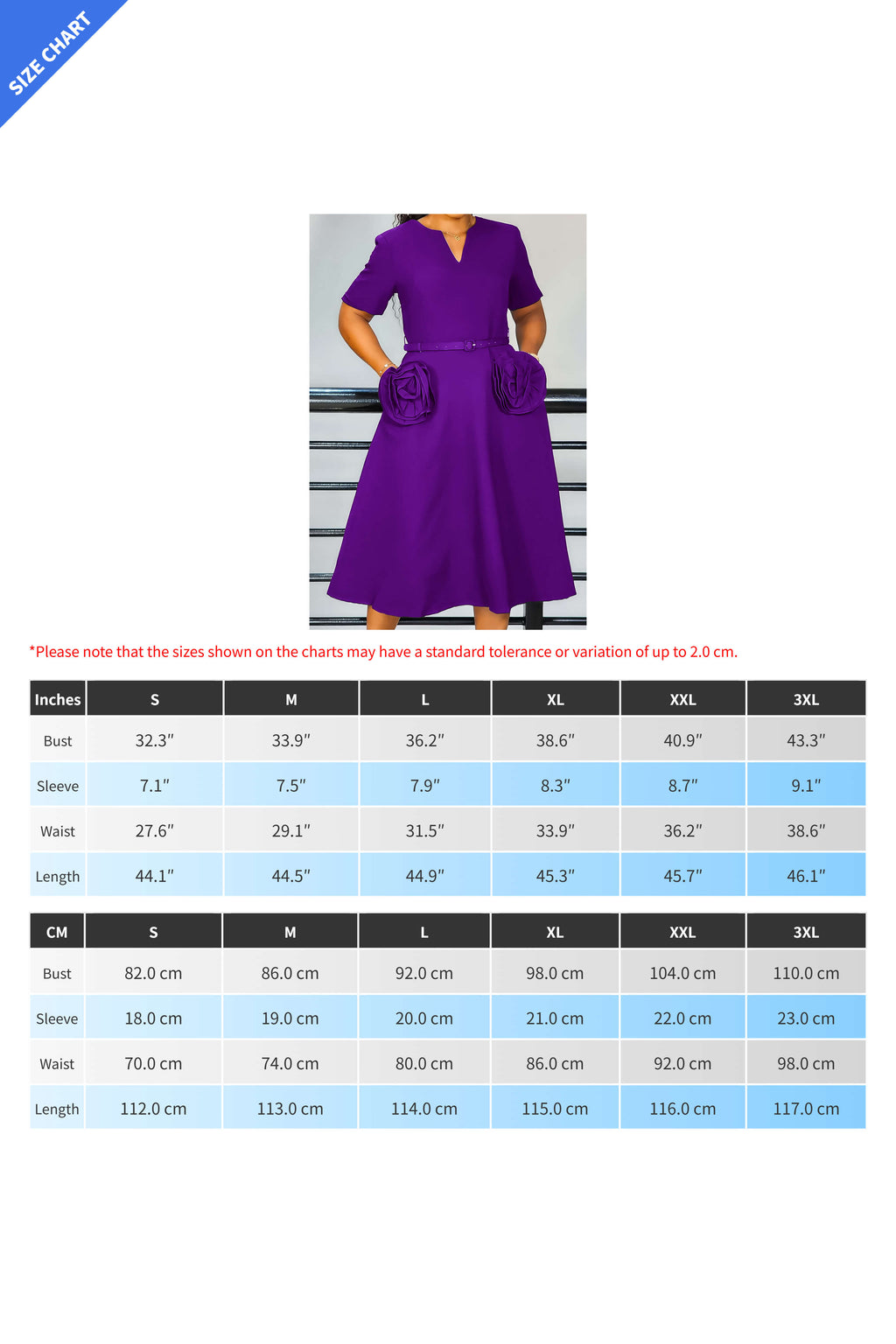 V-Neck Short Sleeve with 3D Floral A-Line Dress Lavish Daily