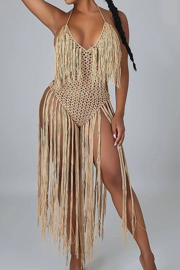 Crochet One Piece Swimsuit Lavish Daily