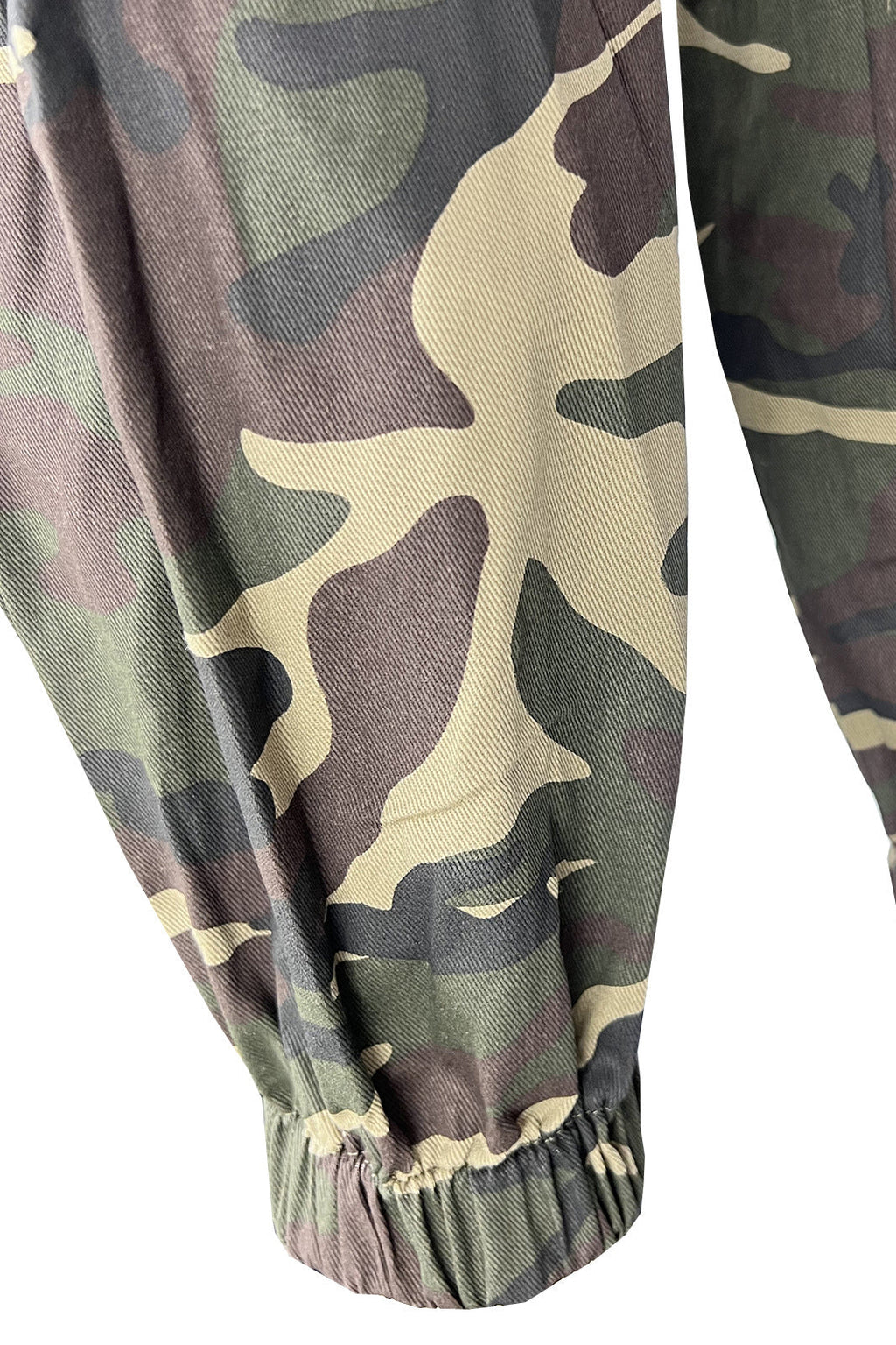 Camo Cargo Jumpsuit Lavish Daily