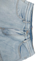 Casual Multi-Pocket Ombre Wide-Leg Jeans Lavish Daily