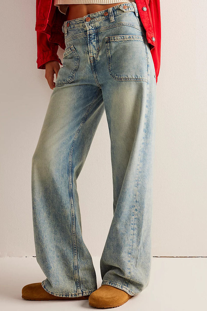 Classic Mid-Rise Comfort Jeans Lavish Daily