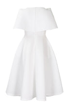 Off-Shoulder Ruffle Fit & Flare Midi Dress Lavish Daily