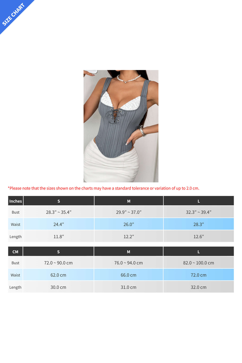 Striped Colorblock Bustier Tank Top Lavish Daily