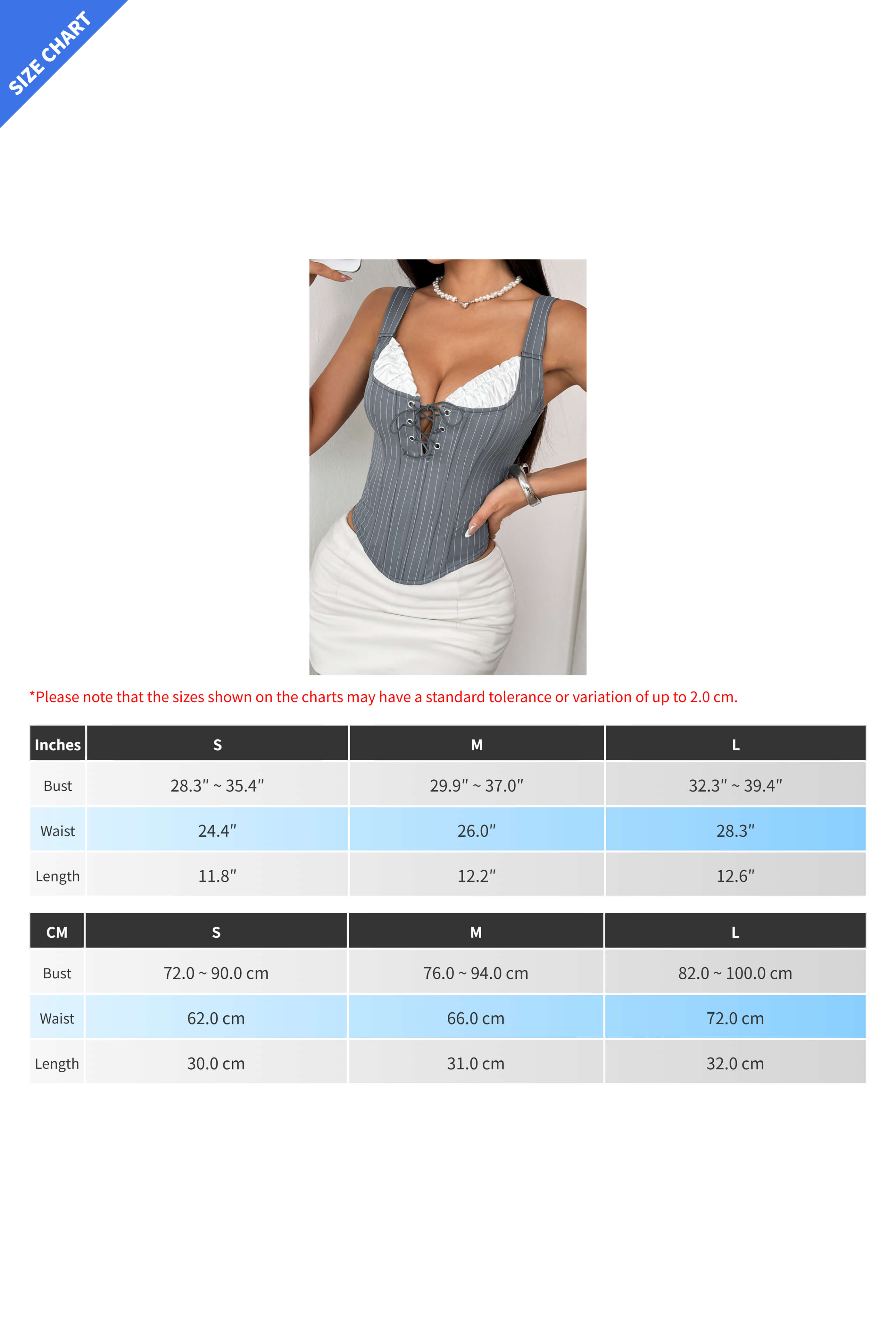 Striped Colorblock Bustier Tank Top Lavish Daily