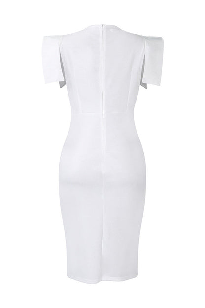 Sleeveless Bodycon Midi Dress Lavish Daily