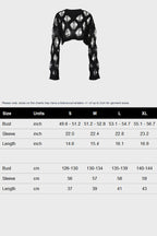 Crochet Sweater Long Sleeve Hollow Out Knit Top Lavish Daily