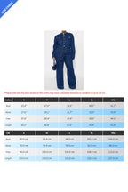 Long-Sleeve Wide-Leg Denim Jumpsuit Lavish Daily