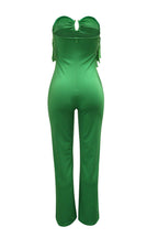 Sleeveless Tube Top Solid Color Jumpsuit Lavish Daily