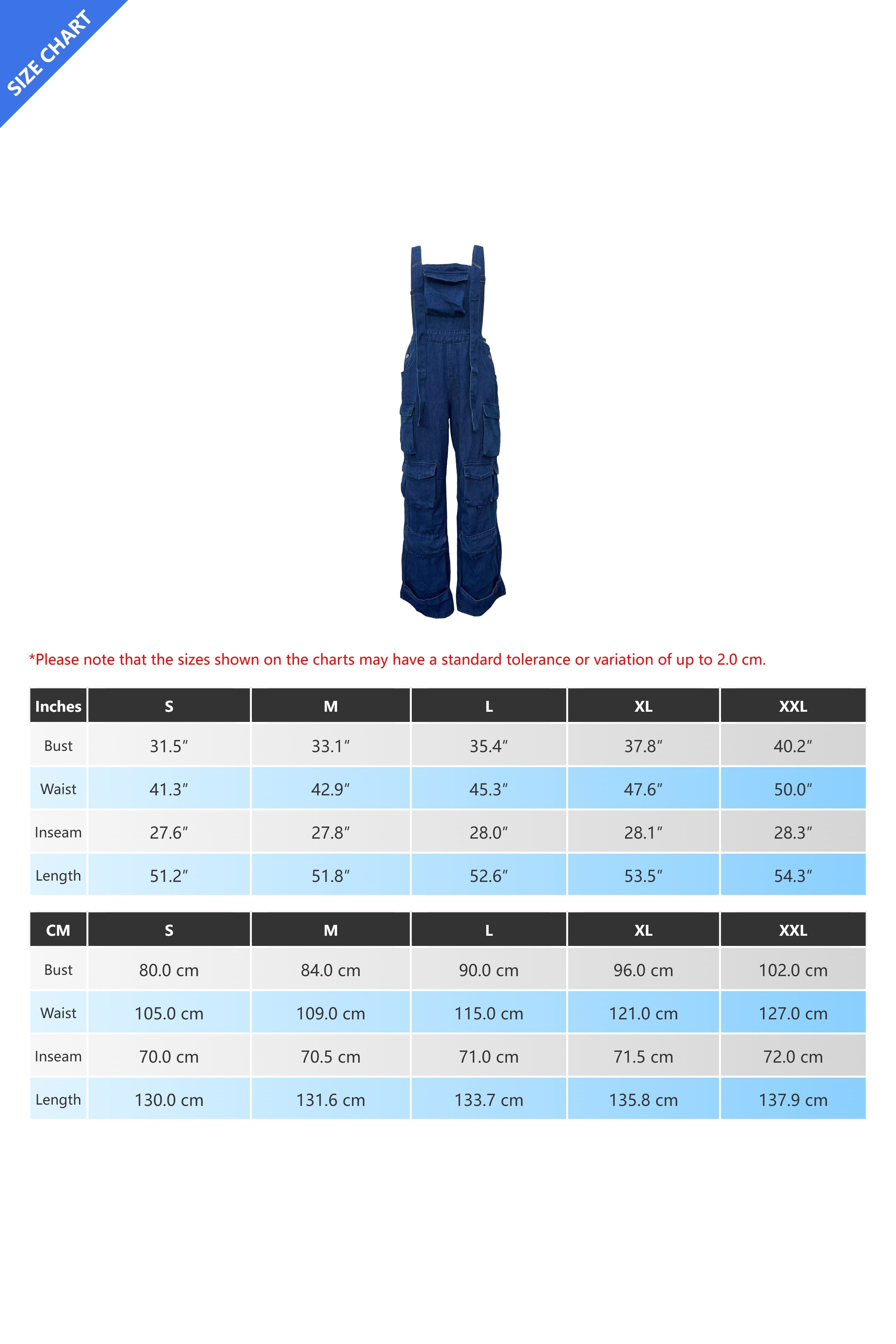 Streetwear Denim Jumpsuit Lavish Daily