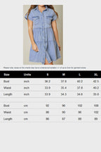 Denim Dress Lavish Daily