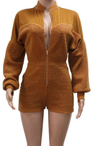 Long Sleeve Romper Lavish Daily