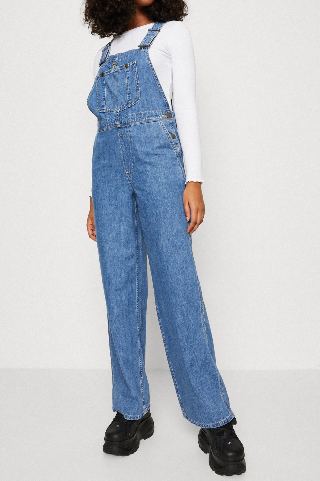Casual Loose Fit Denim Overalls Lavish Daily