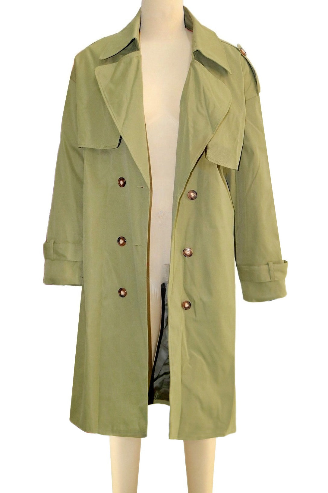 Long Loose Lapel Coat Lavish Daily