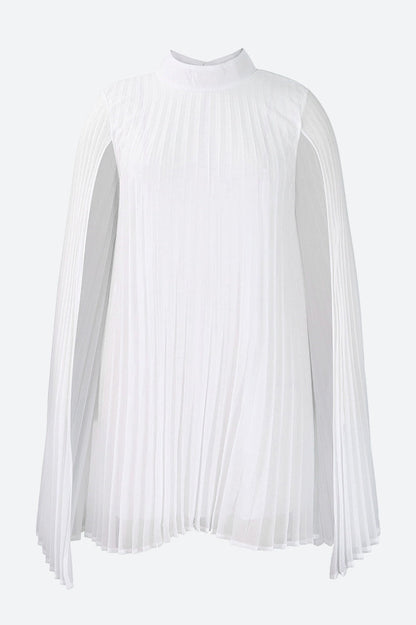 Pleats All Day Batwing Dress Lavish Daily