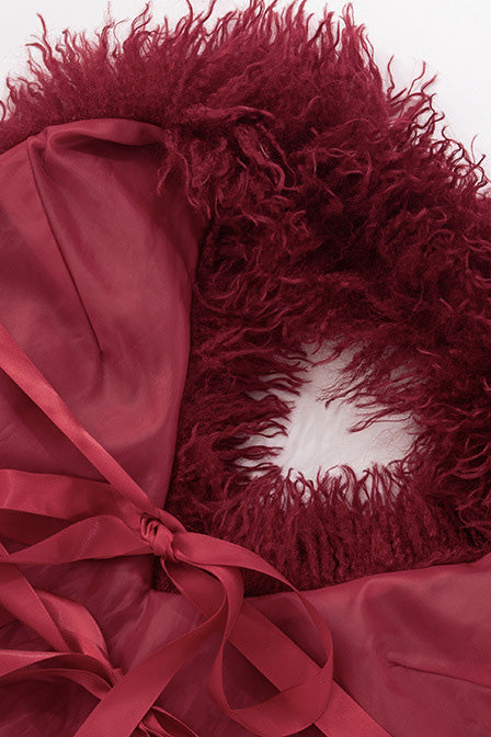 Fur Halter Vest & Leggings Set Lavish Daily