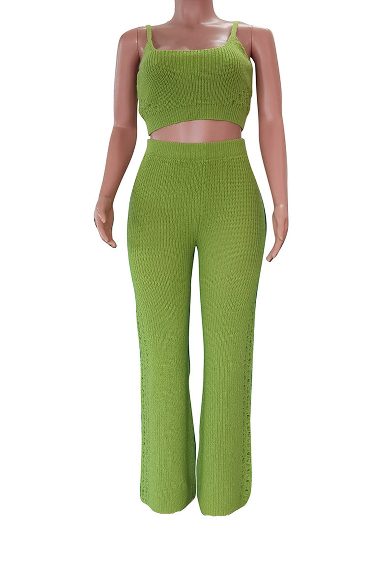 Knit Top Pants 3 Pcs Set Lavish Daily