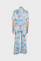 Printed Shirt & Pants Set Lavish Daily