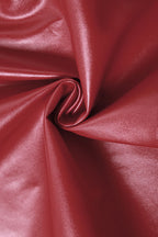 Faux Leather Varsity Jacket Lavish Daily