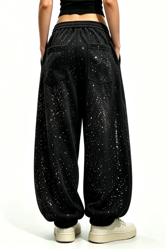 Embellished Oversized Sweatpant Lavish Daily