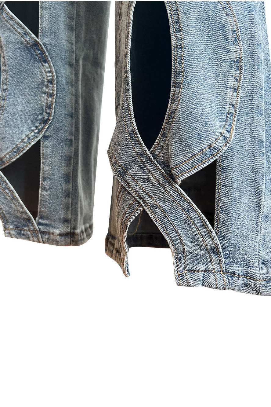 Trendy Wide Leg Jeans Lavish Daily