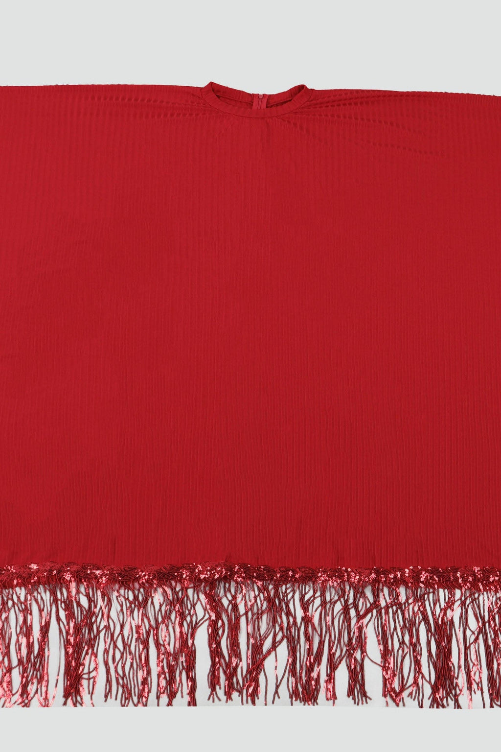 Fringe Combo Dress Lavish Daily