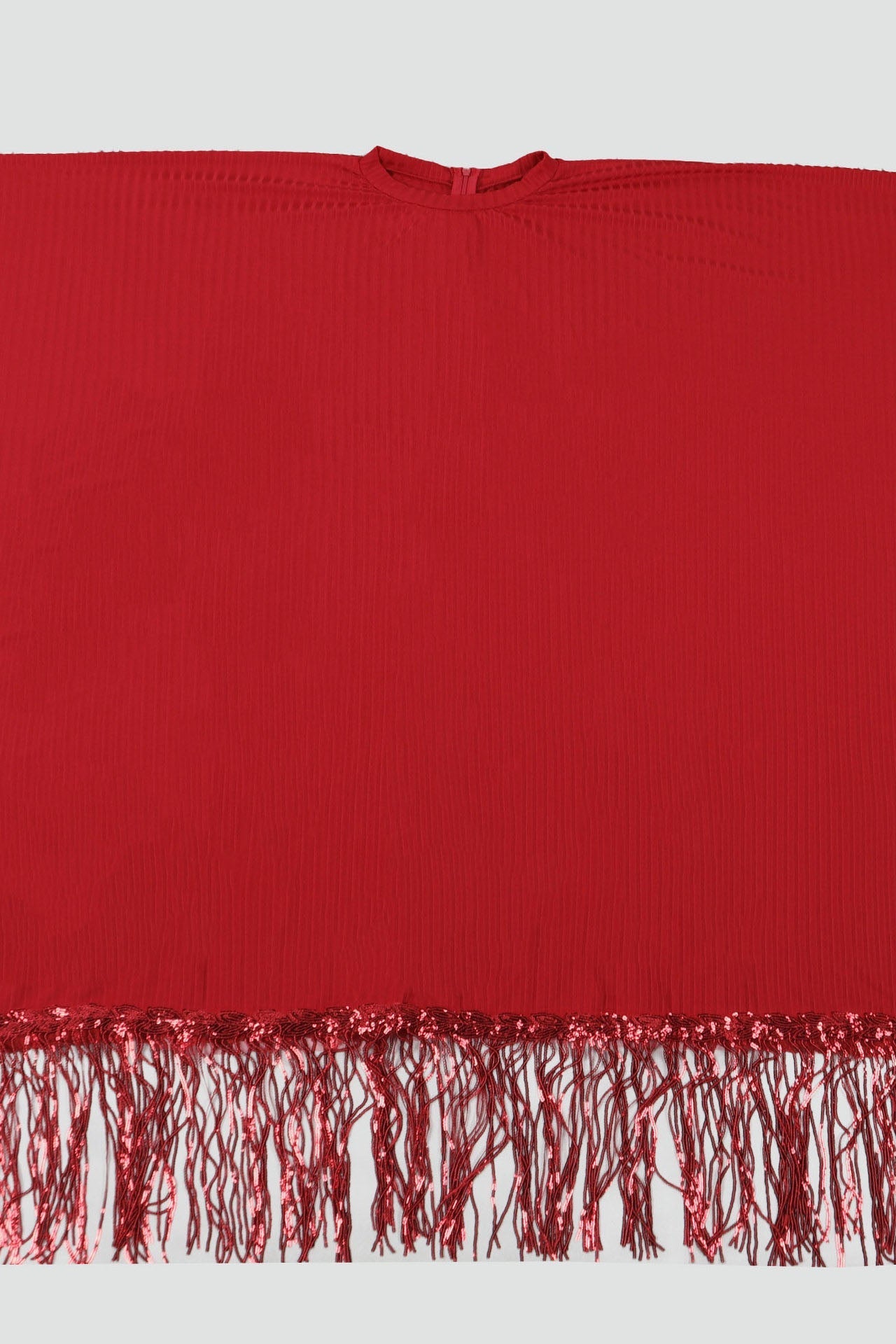 Fringe Combo Dress Lavish Daily