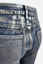 Lustrous Silver Jeans Lavish Daily
