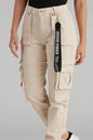 High Rise Cargo Joggers With Pockets Lavish Daily