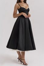 Luxury Spaghetti Strap Princess Dress Lavish Daily