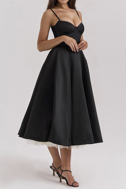 Luxury Spaghetti Strap Princess Dress Lavish Daily