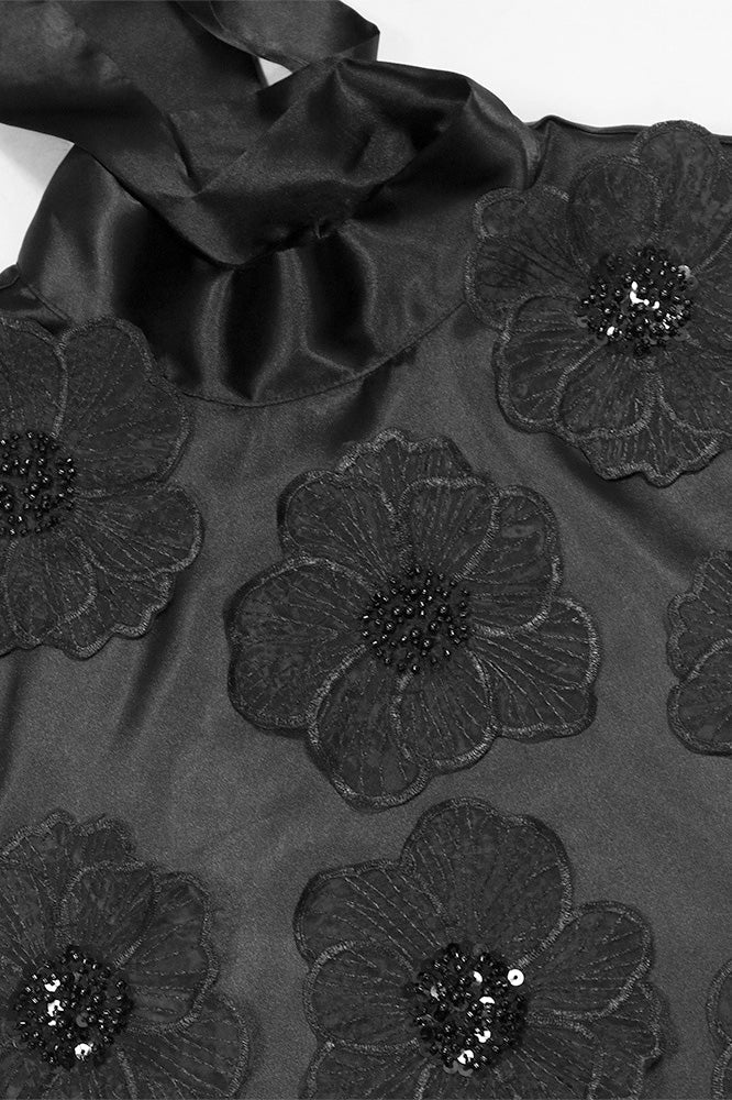 Sleeveless Crew Neck Maxi Dress Lavish Daily