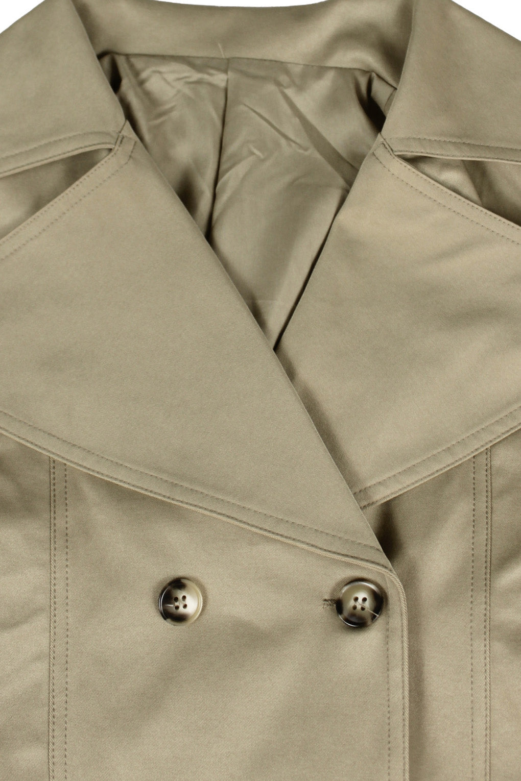 Cropped Trench Coat Lavish Daily