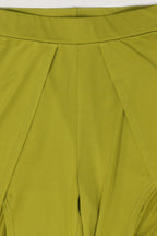 Strapless Top Slit Wide Leg Pant Sets Lavish Daily