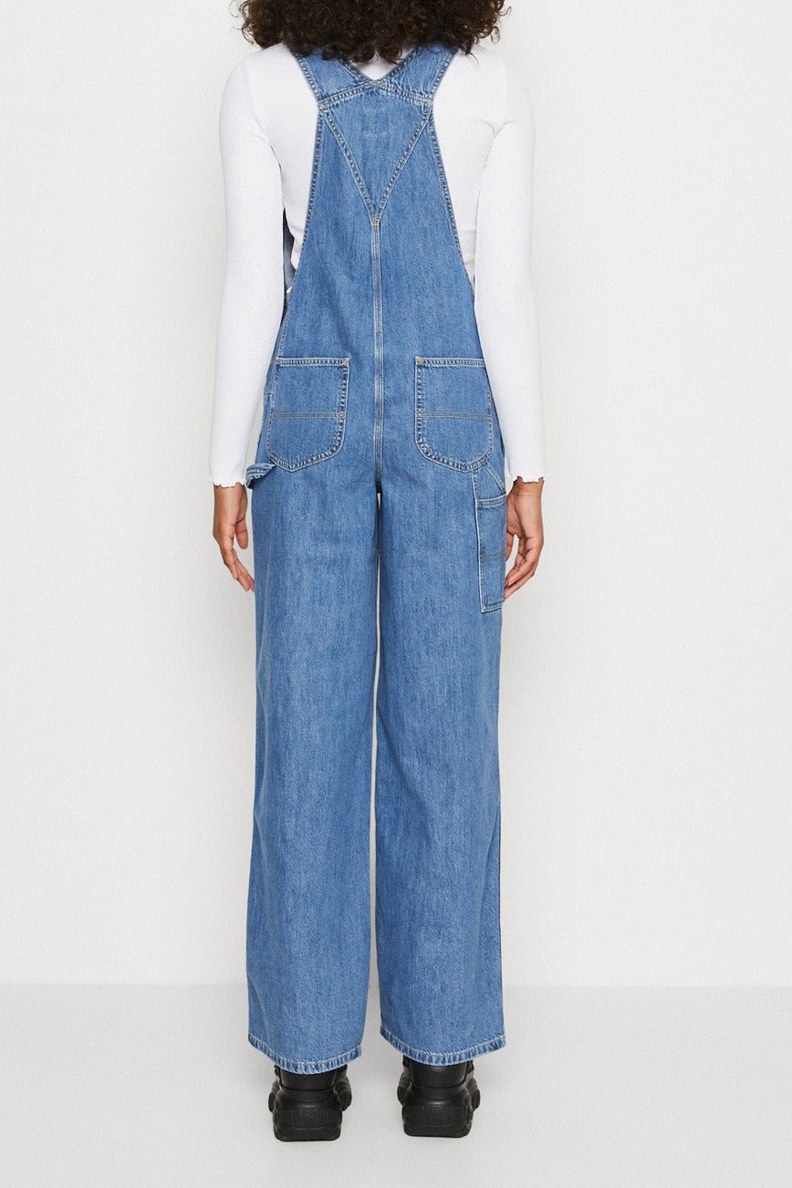 Casual Loose Fit Denim Overalls Lavish Daily