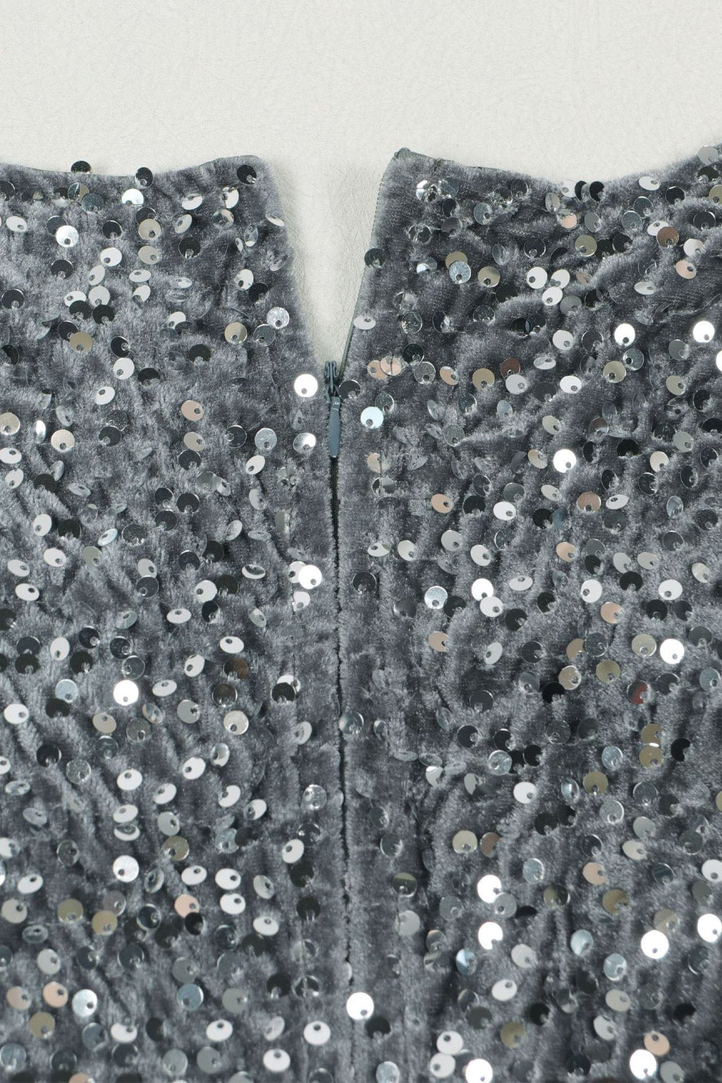 Sequin Slit Mini Bodycon Dress Lavish Daily