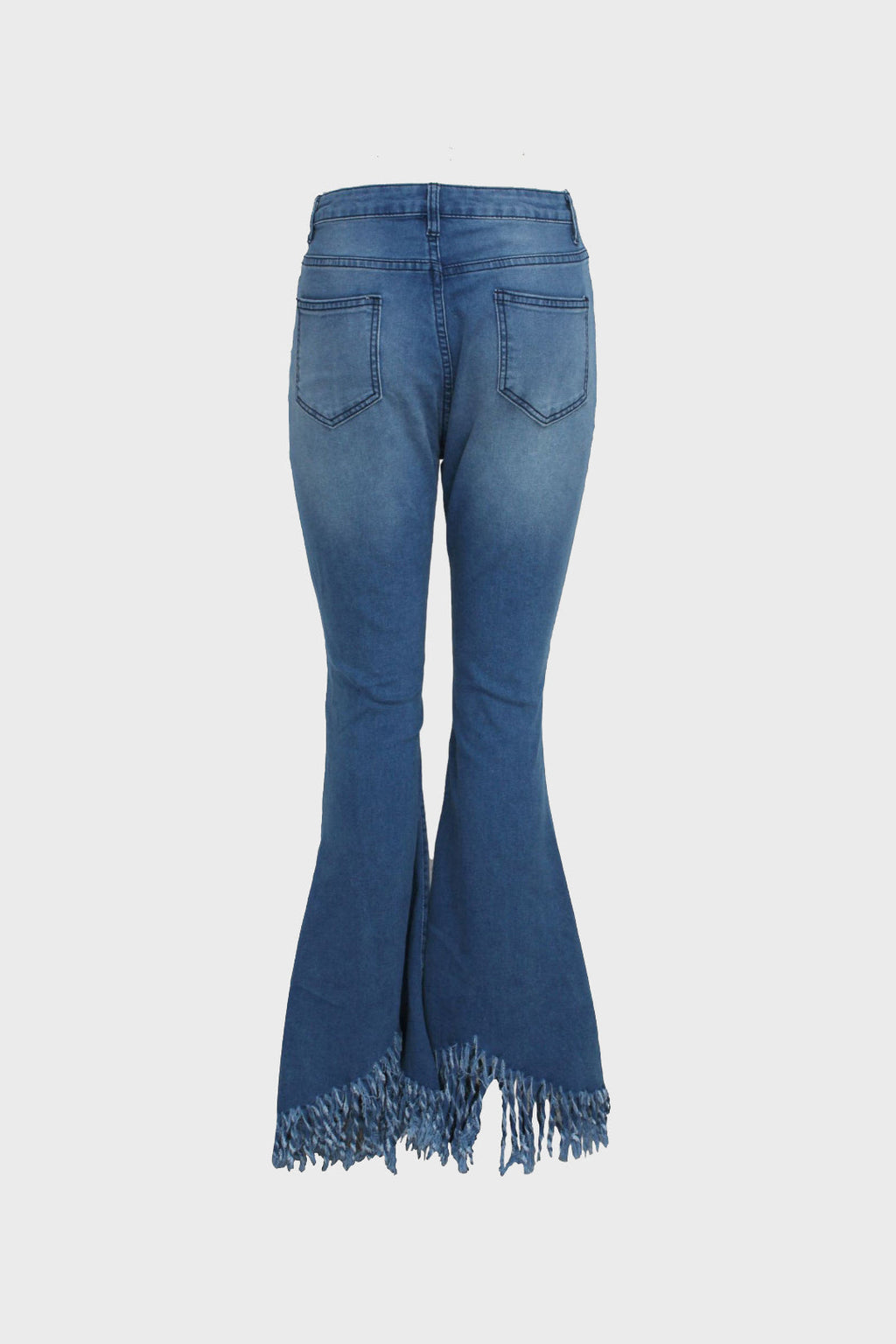 Stretch Ripped Wide Leg Jeans Lavish Daily