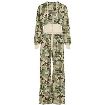 Hooded Bomber & Cargo Pants Sets Lavish Daily