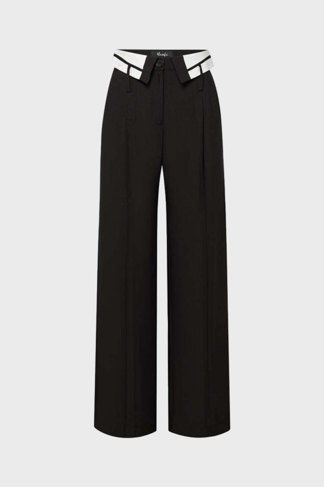 Wide Leg Slack Pants Lavish Daily