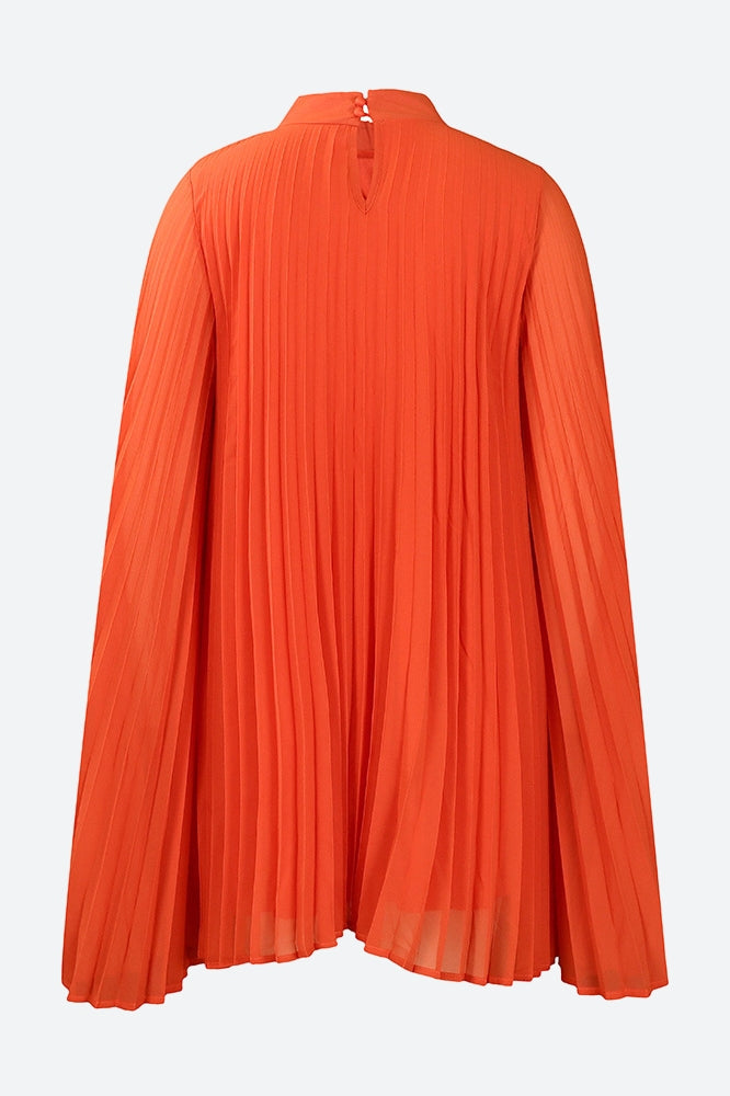 Pleats All Day Batwing Dress Lavish Daily