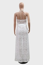 Lace Hollow Out Wide Leg Sets Lavish Daily