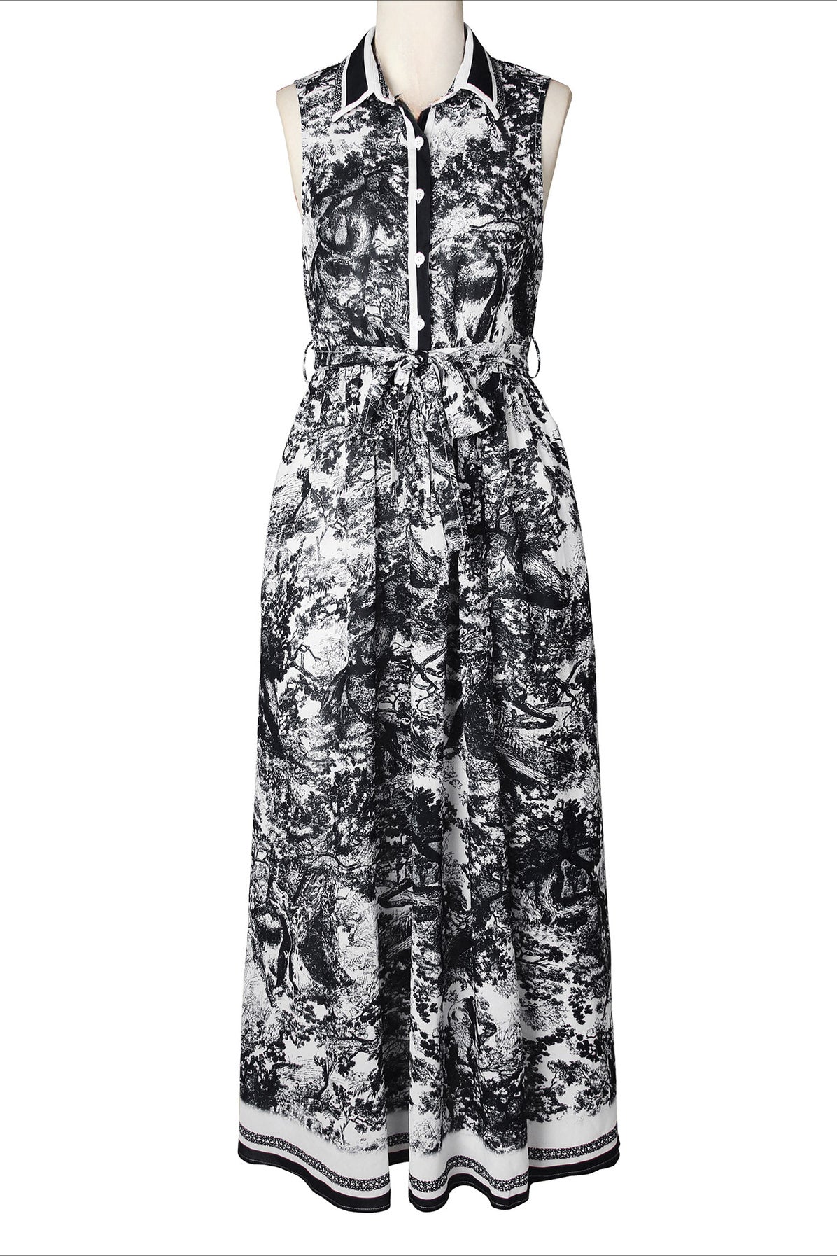 Button Down Shirt Maxi Dress Lavish Daily