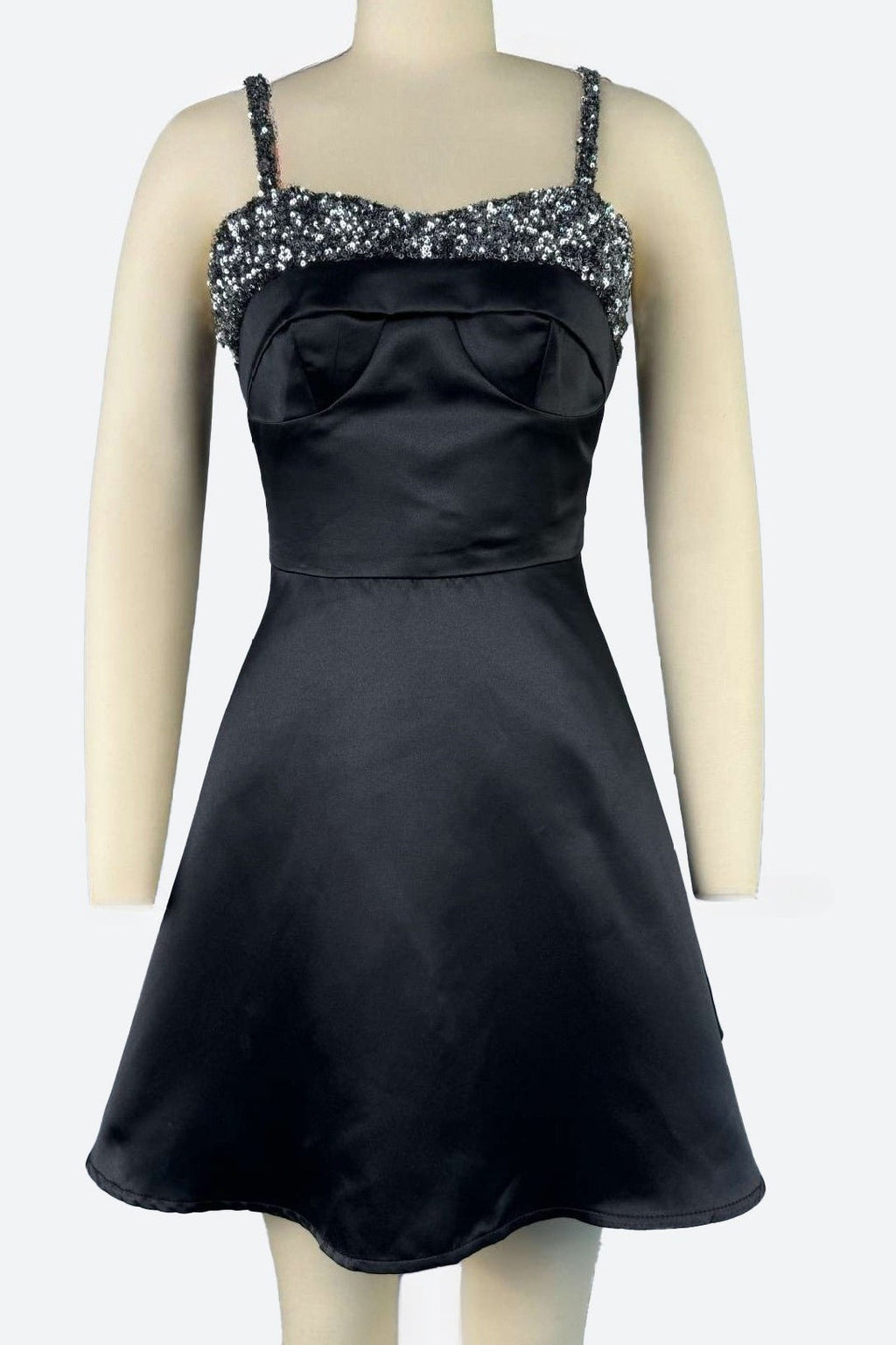 Elegant Sequin Strapless Mini Dress Lavish Daily
