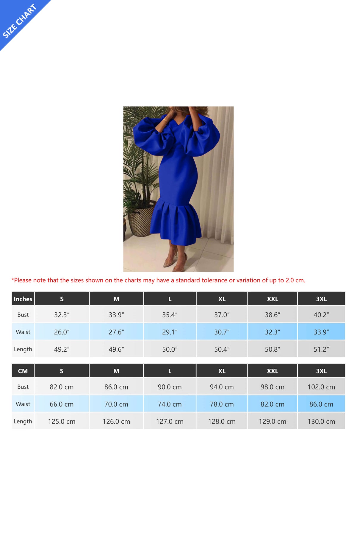 Plus Size Solid Color Puff Sleeve Flounce Dress Lavish Daily