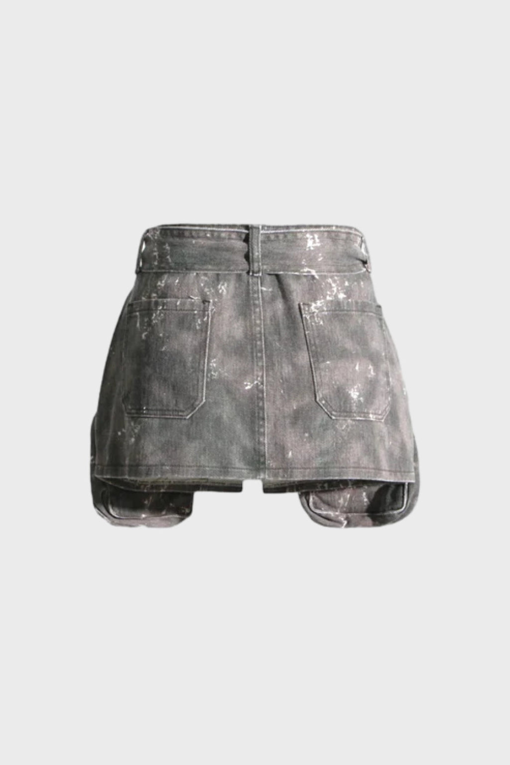 Camouflage Slim Patchwork Pocket Cargo Skirt Lavish Daily