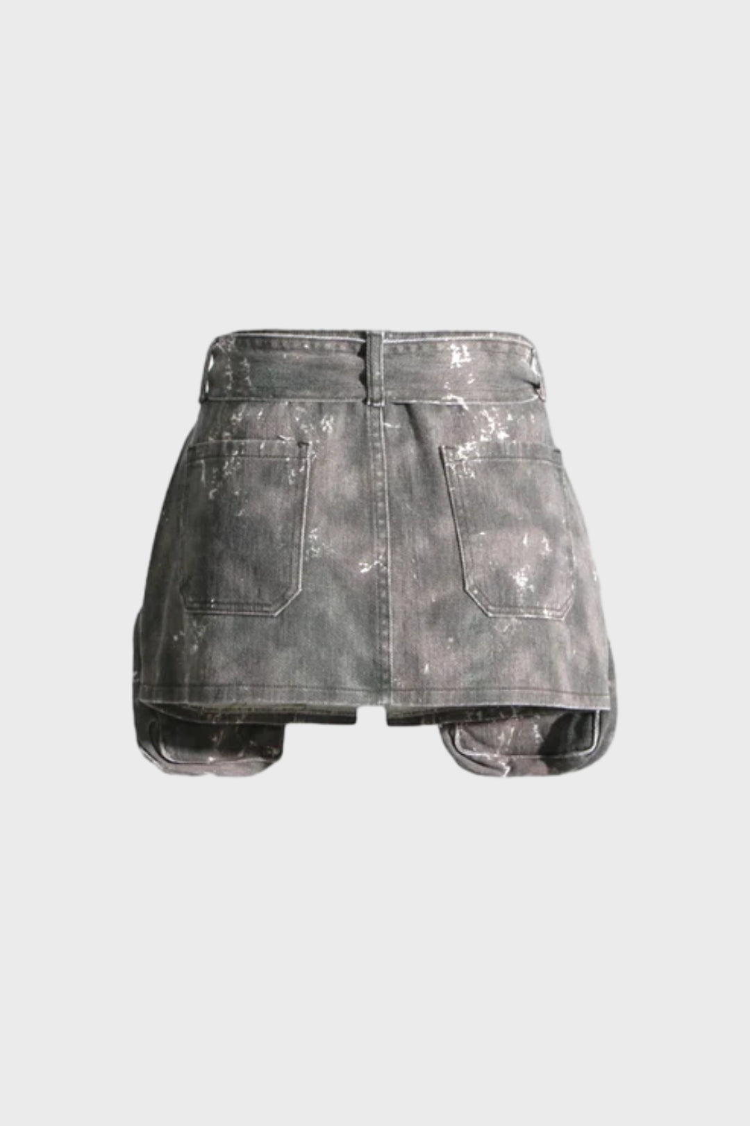 Camouflage Slim Patchwork Pocket Cargo Skirt Lavish Daily