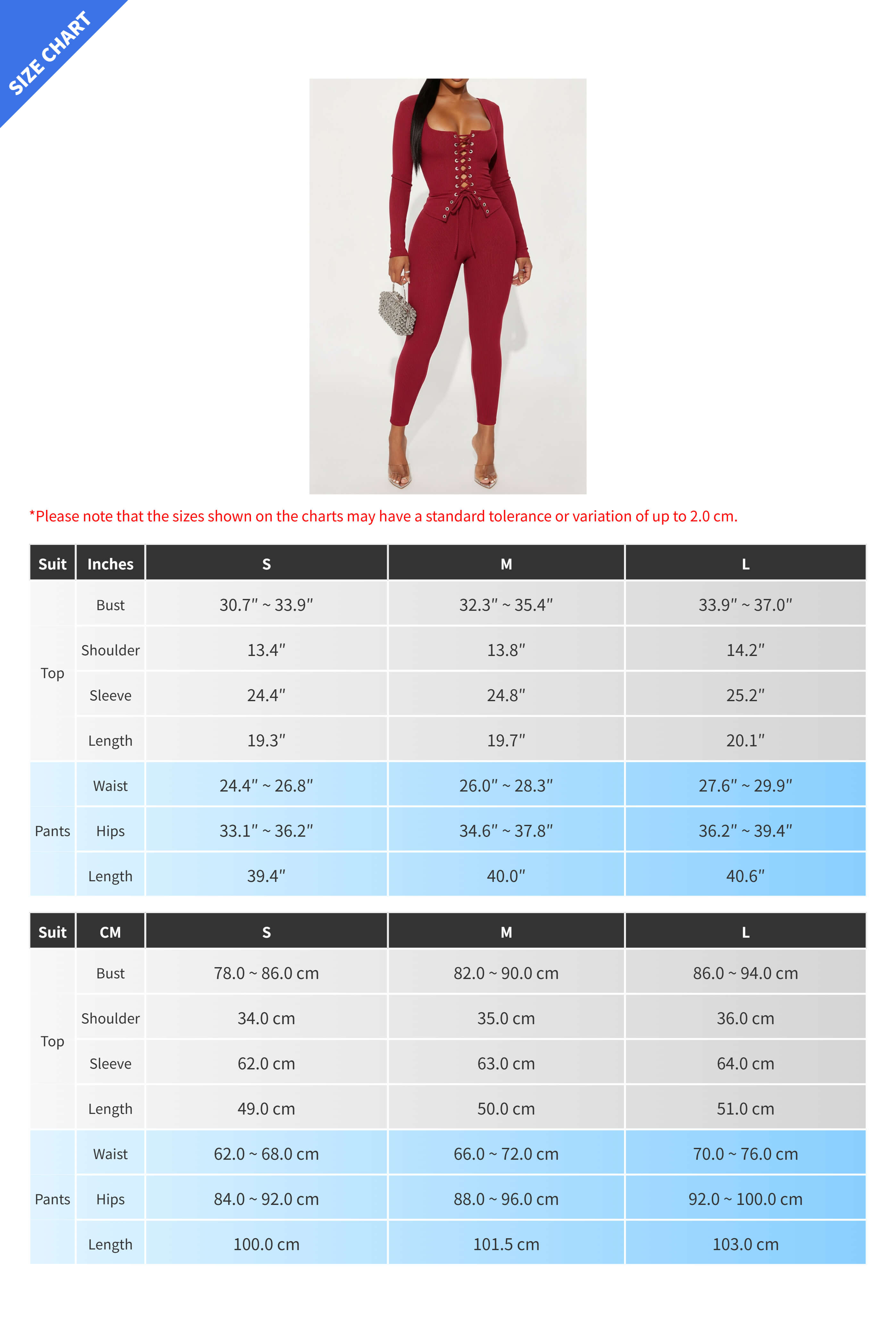 Solid Lace-Up Top & Pants Set Lavish Daily