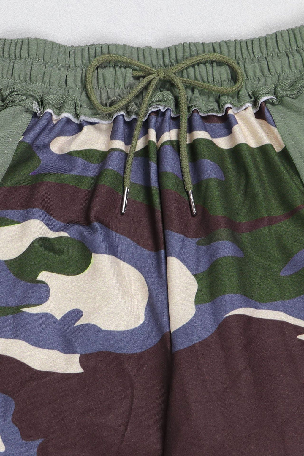 Drawstring Wide-Leg Printed Pants Lavish Daily