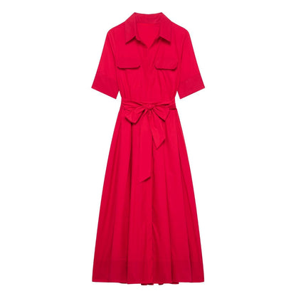 Waist Slimming Shirt Dress Lavish Daily